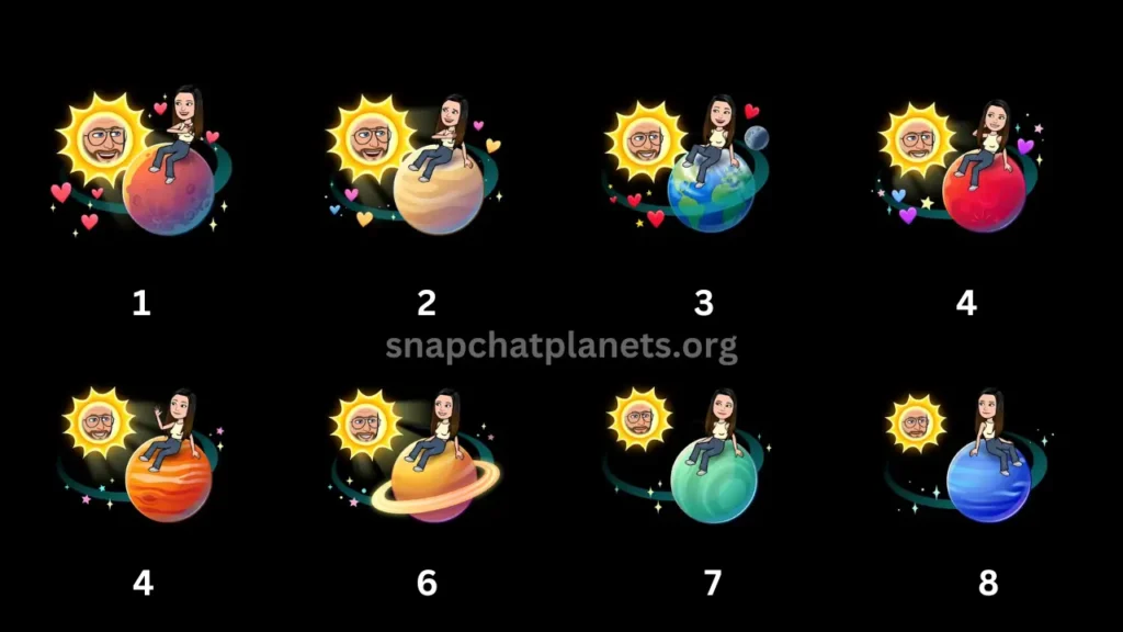 snapchat planets