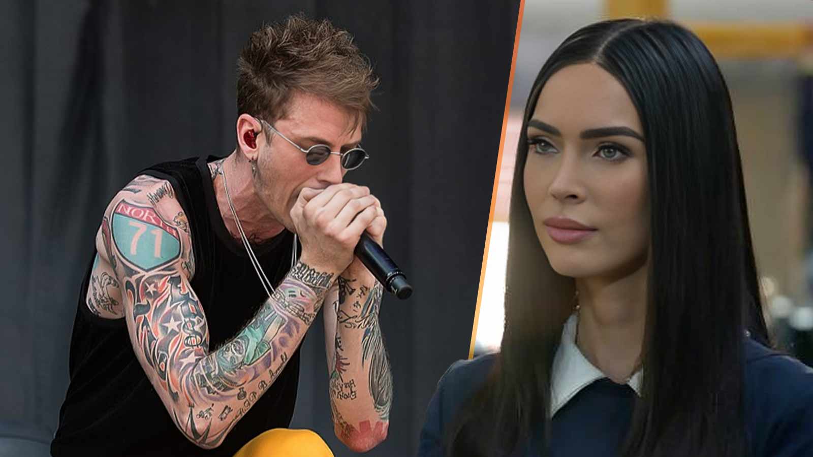 machine gun kelly and megan fox​