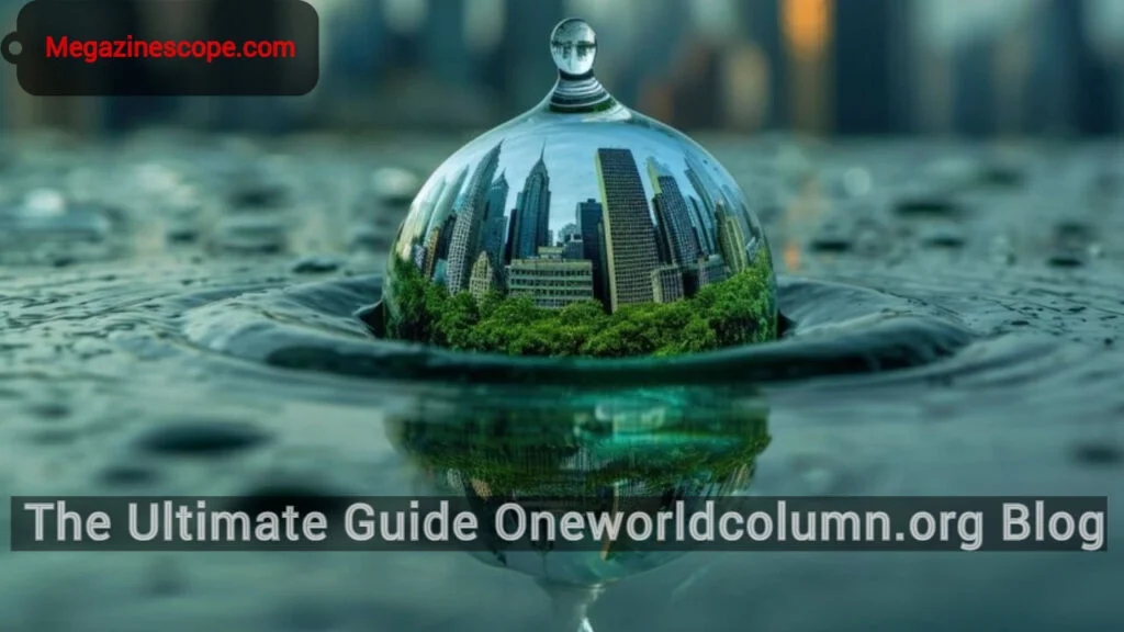 the oneworldcolumn.org blog