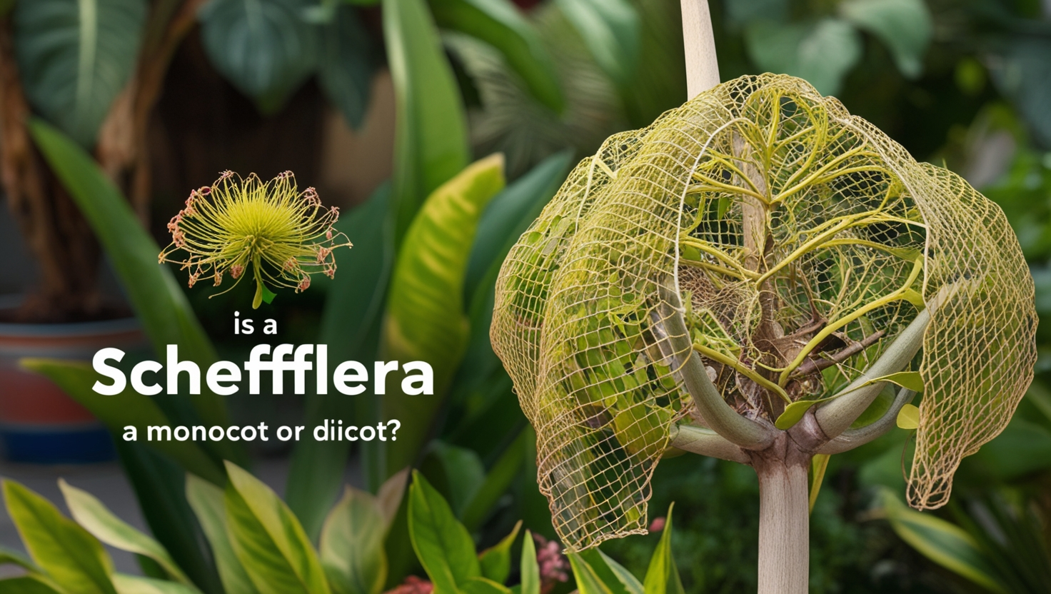 schefflera monocot or dicot